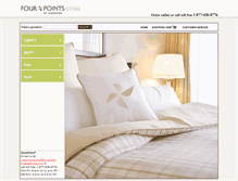 Tablet Screenshot of fourpoints-hotelsathome.com